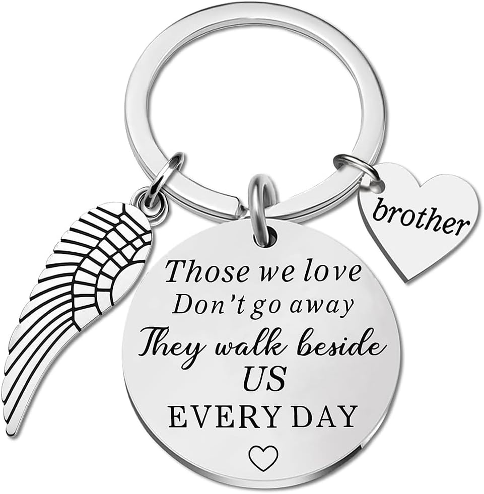 Loss Of Dad Mom Brother Son, Bereavement Memorial Gifts-They Walk Beside Us Every Day