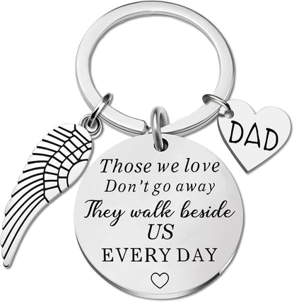 Loss Of Dad Mom Brother Son, Bereavement Memorial Gifts-They Walk Beside Us Every Day