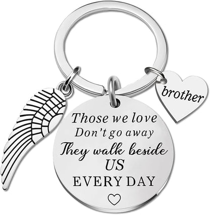 Loss Of Dad Mom Brother Son, Bereavement Memorial Gifts-They Walk Beside Us Every Day