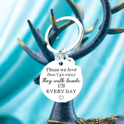 Loss Of Dad Mom Brother Son, Bereavement Memorial Gifts-They Walk Beside Us Every Day